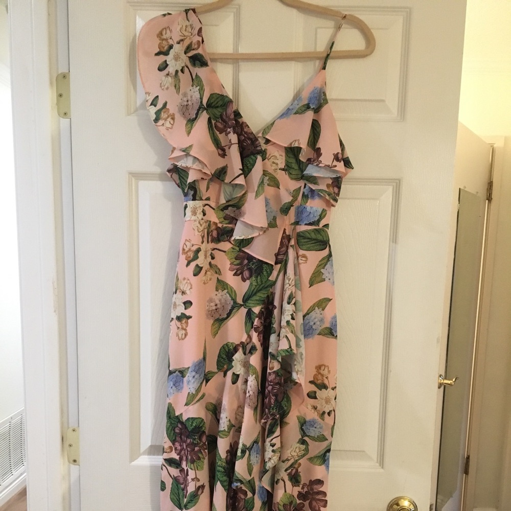 Floral midi dress shop bop